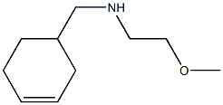 (cyclohex-3-en-1-ylmethyl)(2-methoxyethyl)amine Struktur