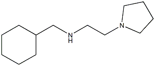 (cyclohexylmethyl)[2-(pyrrolidin-1-yl)ethyl]amine Struktur