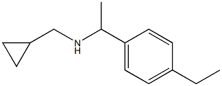 (cyclopropylmethyl)[1-(4-ethylphenyl)ethyl]amine Struktur