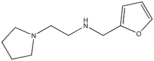 (furan-2-ylmethyl)[2-(pyrrolidin-1-yl)ethyl]amine Struktur