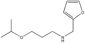 (furan-2-ylmethyl)[3-(propan-2-yloxy)propyl]amine Struktur