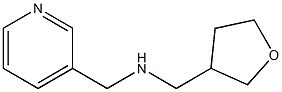 (oxolan-3-ylmethyl)(pyridin-3-ylmethyl)amine Struktur