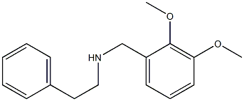 [(2,3-dimethoxyphenyl)methyl](2-phenylethyl)amine Struktur