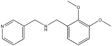 [(2,3-dimethoxyphenyl)methyl](pyridin-3-ylmethyl)amine Struktur