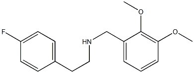 [(2,3-dimethoxyphenyl)methyl][2-(4-fluorophenyl)ethyl]amine Struktur