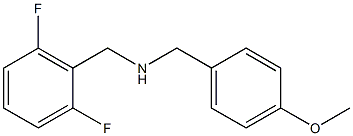 [(2,6-difluorophenyl)methyl][(4-methoxyphenyl)methyl]amine Struktur