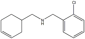 [(2-chlorophenyl)methyl](cyclohex-3-en-1-ylmethyl)amine Struktur