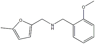 [(2-methoxyphenyl)methyl][(5-methylfuran-2-yl)methyl]amine Struktur