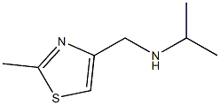 [(2-methyl-1,3-thiazol-4-yl)methyl](propan-2-yl)amine Struktur