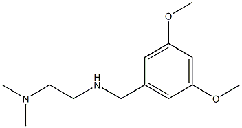 [(3,5-dimethoxyphenyl)methyl][2-(dimethylamino)ethyl]amine Struktur