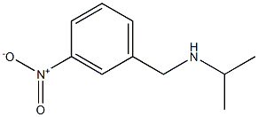 [(3-nitrophenyl)methyl](propan-2-yl)amine Struktur