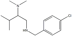 [(4-chlorophenyl)methyl][2-(dimethylamino)-3-methylbutyl]amine Struktur