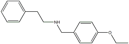 [(4-ethoxyphenyl)methyl](2-phenylethyl)amine Struktur