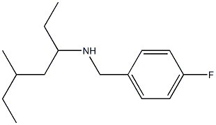 [(4-fluorophenyl)methyl](5-methylheptan-3-yl)amine Struktur