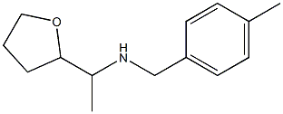 [(4-methylphenyl)methyl][1-(oxolan-2-yl)ethyl]amine Struktur