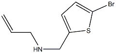 [(5-bromothiophen-2-yl)methyl](prop-2-en-1-yl)amine Struktur