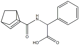 [(bicyclo[2.2.1]hept-5-en-2-ylcarbonyl)amino](phenyl)acetic acid Struktur