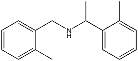 [1-(2-methylphenyl)ethyl][(2-methylphenyl)methyl]amine Struktur