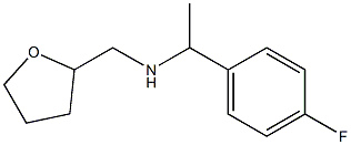 [1-(4-fluorophenyl)ethyl](oxolan-2-ylmethyl)amine Struktur