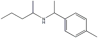 [1-(4-methylphenyl)ethyl](pentan-2-yl)amine Struktur