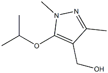 [1,3-dimethyl-5-(propan-2-yloxy)-1H-pyrazol-4-yl]methanol Struktur