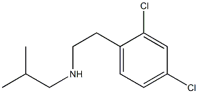 [2-(2,4-dichlorophenyl)ethyl](2-methylpropyl)amine Struktur