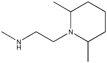 [2-(2,6-dimethylpiperidin-1-yl)ethyl](methyl)amine Struktur