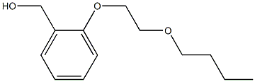 [2-(2-butoxyethoxy)phenyl]methanol Struktur