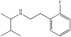 [2-(2-fluorophenyl)ethyl](3-methylbutan-2-yl)amine Struktur