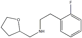 [2-(2-fluorophenyl)ethyl](oxolan-2-ylmethyl)amine Struktur