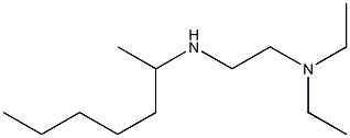 [2-(diethylamino)ethyl](heptan-2-yl)amine Struktur