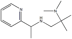 [2-(dimethylamino)-2-methylpropyl][1-(pyridin-2-yl)ethyl]amine Struktur