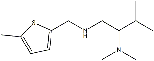 [2-(dimethylamino)-3-methylbutyl][(5-methylthiophen-2-yl)methyl]amine Struktur