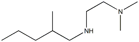 [2-(dimethylamino)ethyl](2-methylpentyl)amine Struktur