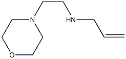 [2-(morpholin-4-yl)ethyl](prop-2-en-1-yl)amine Struktur