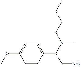 [2-amino-1-(4-methoxyphenyl)ethyl](butyl)methylamine Struktur