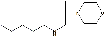 [2-methyl-2-(morpholin-4-yl)propyl](pentyl)amine Struktur