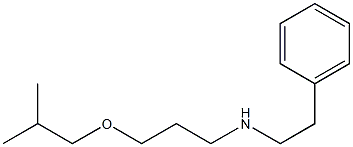 [3-(2-methylpropoxy)propyl](2-phenylethyl)amine Struktur