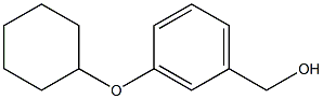 [3-(cyclohexyloxy)phenyl]methanol Struktur