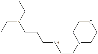 [3-(diethylamino)propyl][2-(morpholin-4-yl)ethyl]amine Struktur