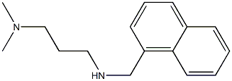 [3-(dimethylamino)propyl](naphthalen-1-ylmethyl)amine Struktur