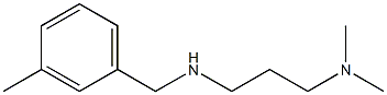 [3-(dimethylamino)propyl][(3-methylphenyl)methyl]amine Struktur