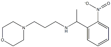 [3-(morpholin-4-yl)propyl][1-(2-nitrophenyl)ethyl]amine Struktur