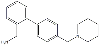 [4'-(piperidin-1-ylmethyl)-1,1'-biphenyl-2-yl]methylamine Struktur