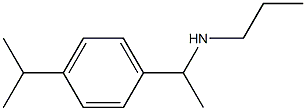 {1-[4-(propan-2-yl)phenyl]ethyl}(propyl)amine Struktur