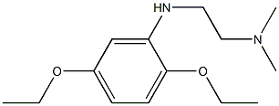 {2-[(2,5-diethoxyphenyl)amino]ethyl}dimethylamine Struktur