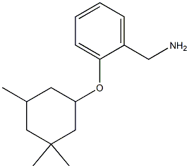 {2-[(3,3,5-trimethylcyclohexyl)oxy]phenyl}methanamine Struktur