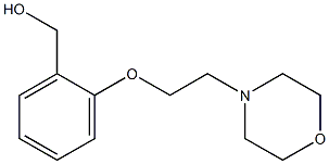 {2-[2-(morpholin-4-yl)ethoxy]phenyl}methanol Struktur