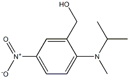 {2-[methyl(propan-2-yl)amino]-5-nitrophenyl}methanol Struktur