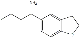 1-(2,3-dihydro-1-benzofuran-5-yl)butan-1-amine Struktur